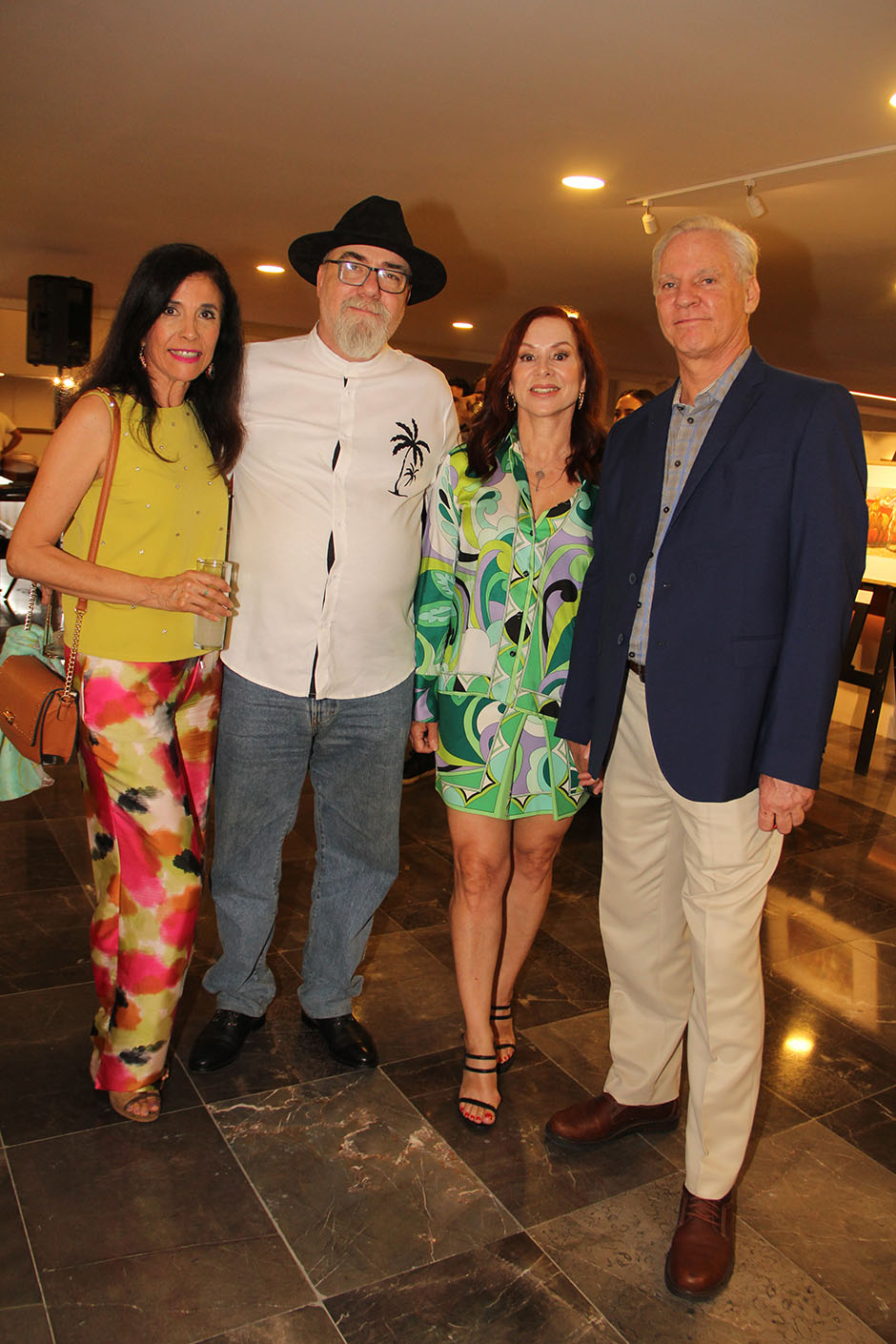 Teresa de Villa, Alfonso Collignon, Rosa María Martín del Campo y Rafael Barragán