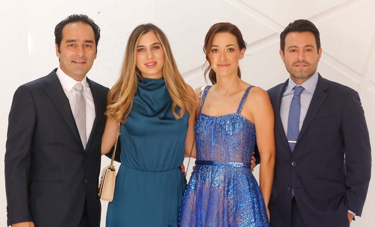 Guillermo Guajardo, María Garza, Mariana Ureta y Adrian Leal
