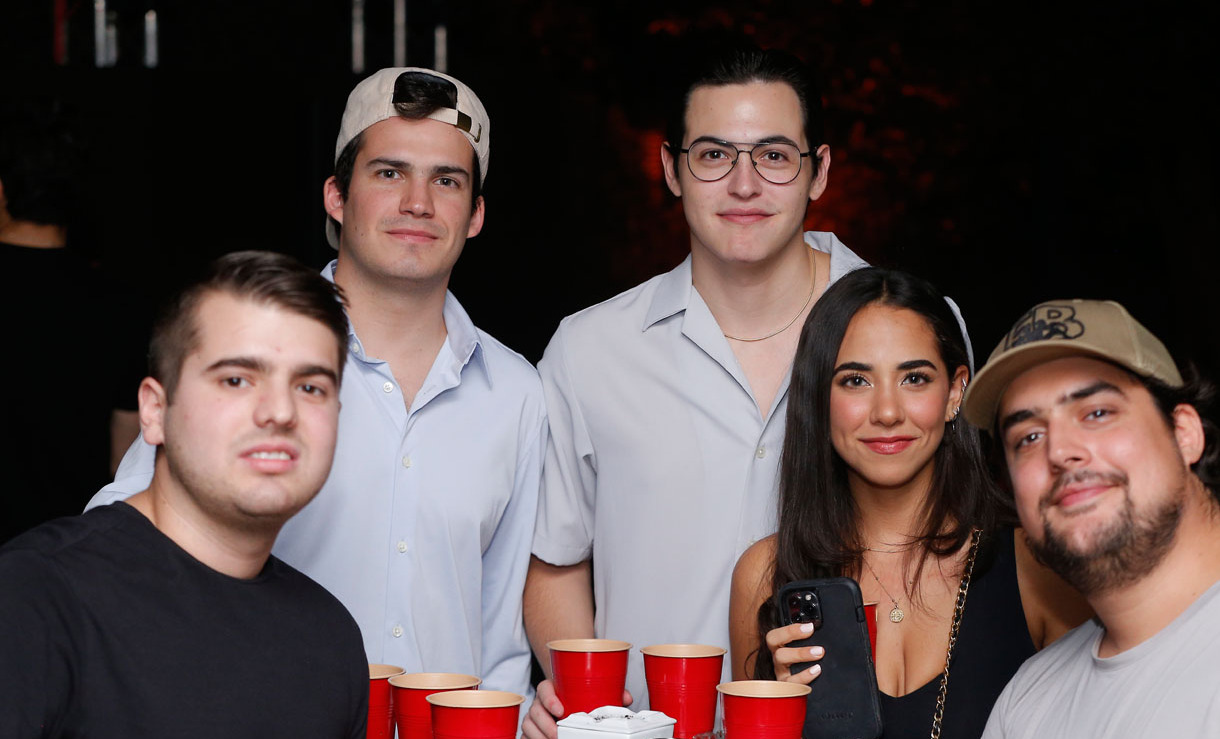 Humberto Zambrano, Guillermo Rodríguez, Diego De la Garza, Mariana Garza y Sebastián Suberville