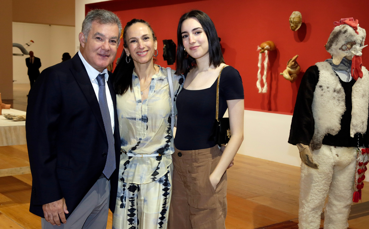 Armando González, Yolanda Garza de González y Mariana González / Foto: Omar Valdez