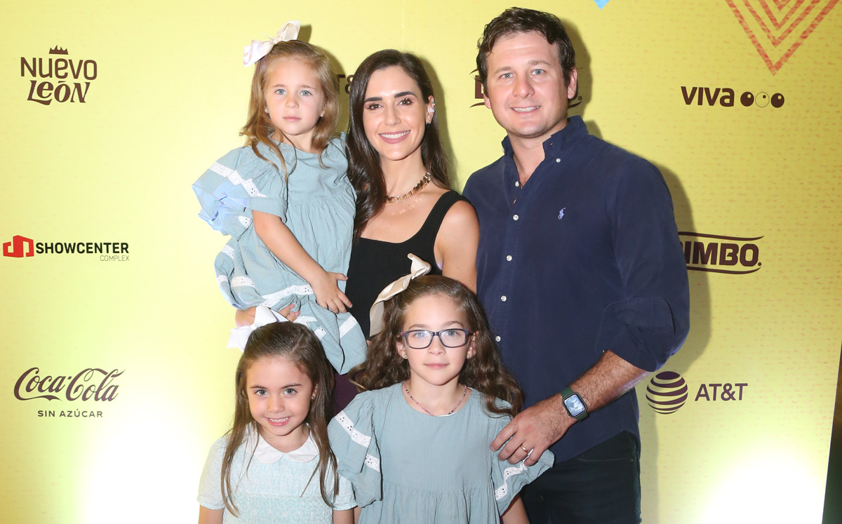 Belén Garza, Ale Rubio, Fernando Garza, Lía Garza y Emma Garza / Foto: Roberto Alvarado