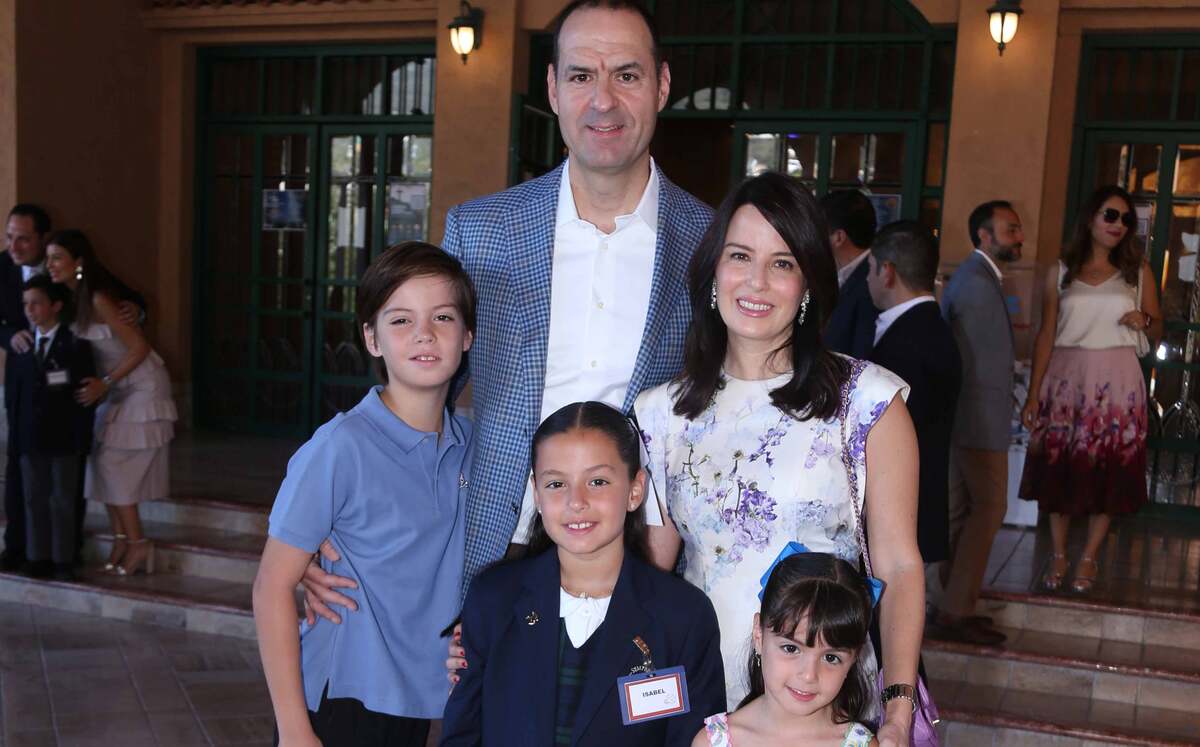 Diego Almaguer, Ana Beltrán, Diego Almaguer, Isabel Almaguer y Lucía Almaguer