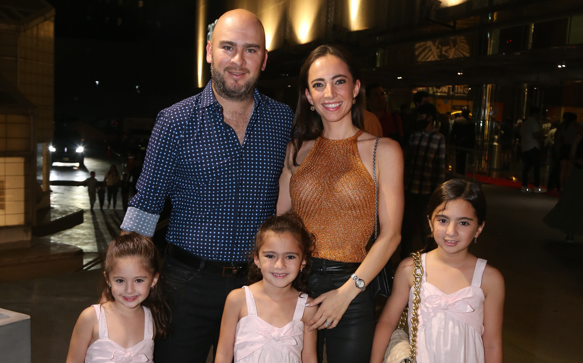 Enrique Barreda, Scarlet Guzmán de Barreda, Inés Barreda, Silvana Barreda y Skarlet Barreda / Foto: Roberto Alvarado