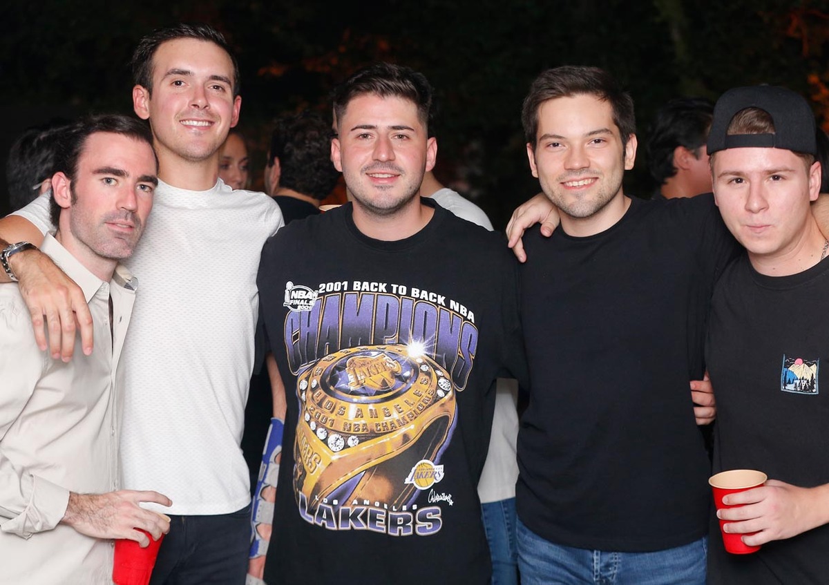 Fede Belden, Andrés Hinojosa, Adrián De la Garza, Alex Villarreal y Roberto Marichagar
