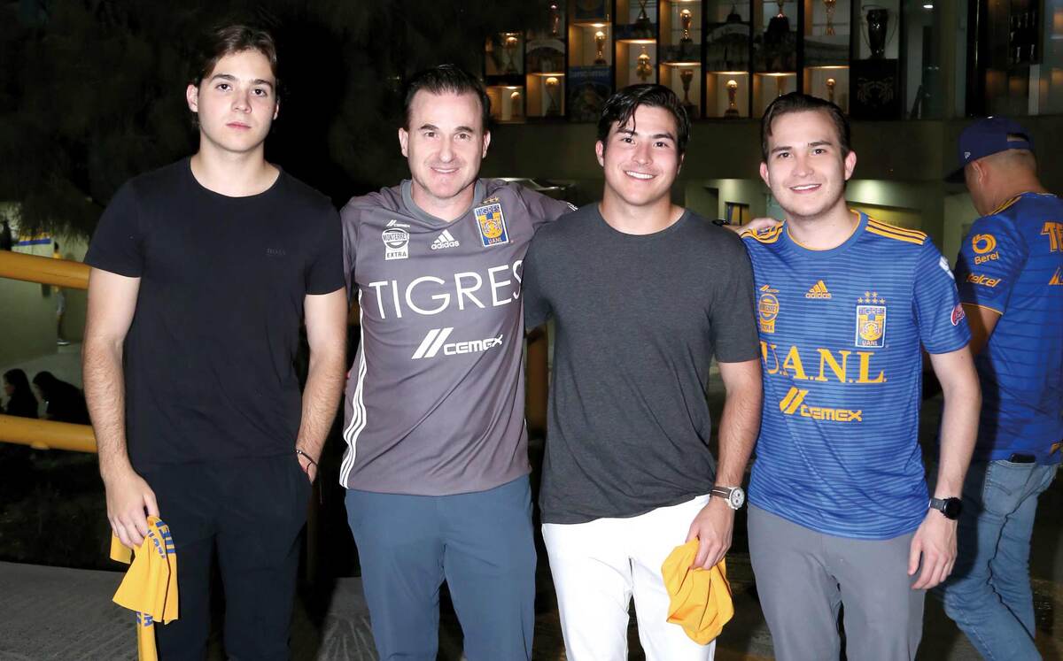 Federico Escamilla, Alberto Escamilla, Daniel Escamilla y Cristóbal Escamilla