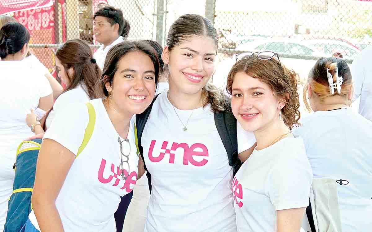 CAMILA GONZÁLEZ, MARIAN VEYRO Y ROCÍO PUGA nos regalaron sus mejores sonrisas