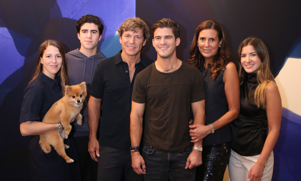 Paloma Herrera, Gabriel Herrera, José Alberto Herrera, Josealberto Herrera, Claudia Farias y Claudia Herrera / Foto: Roberto Alvarado