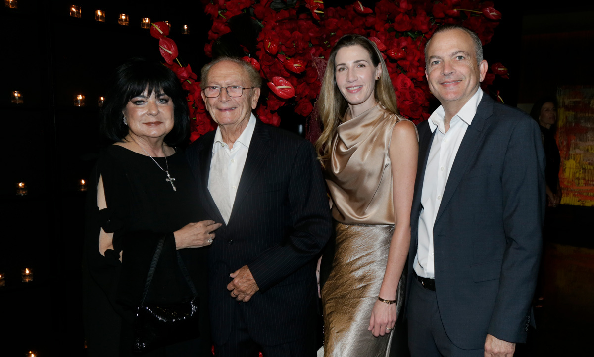 Emely Canavati de Assad, Nazario Assad, Mónica Fernández de Assad y Alberto Assad / Foto: Omar Valdez