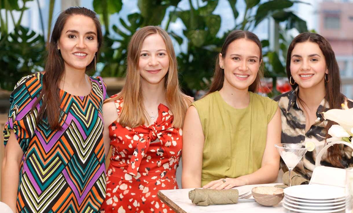Fernanda Vela, Ana Garza, Jimena Nieva y Ana Sofía Padilla