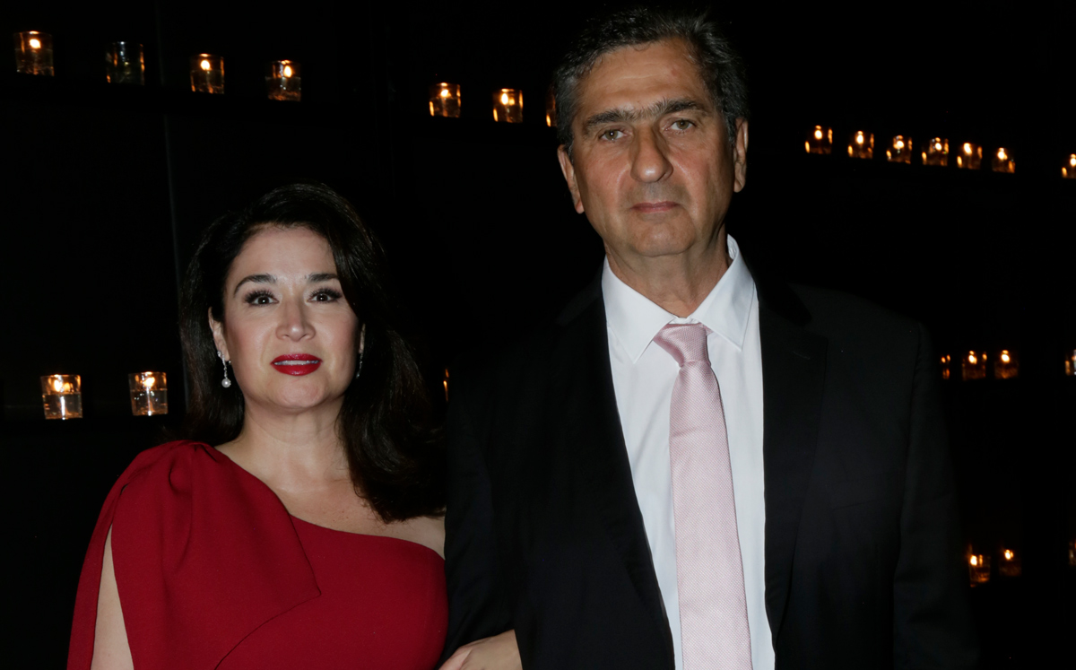 Bárbara Barceló de Náder y César Náder / Foto: Omar Valdez