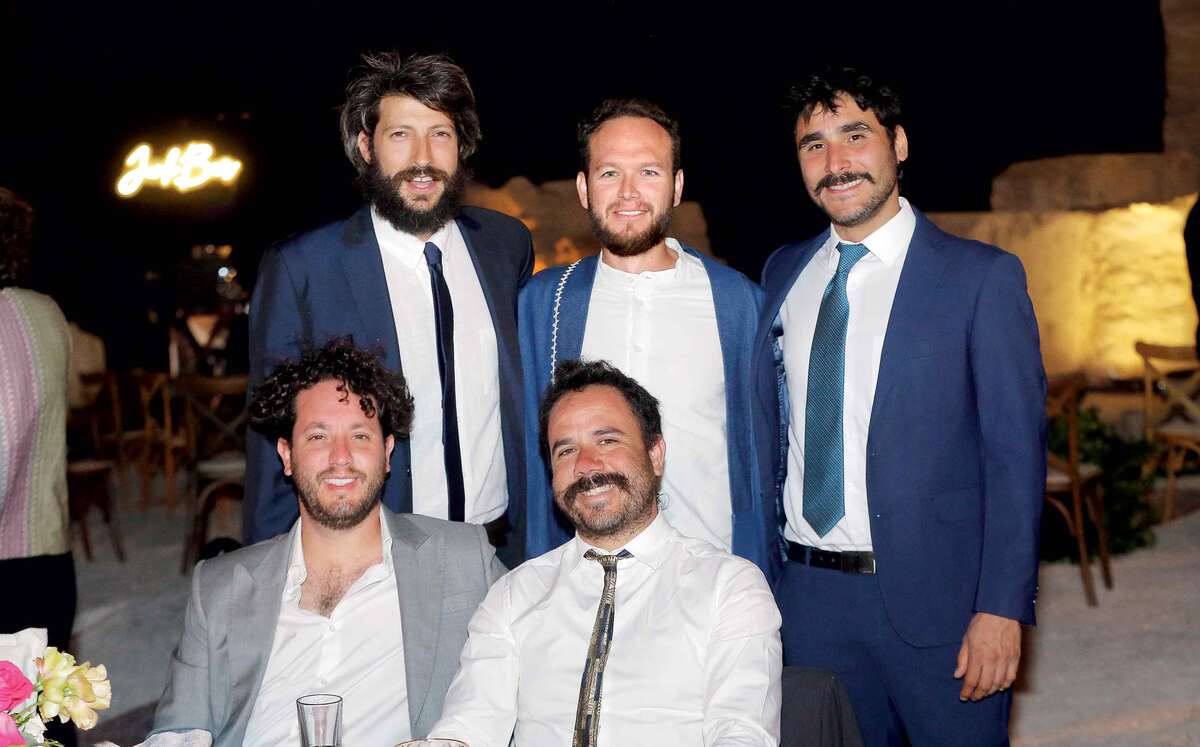 Bernardo Dávila, Paolo Maldini, Guillermo López, Daniel Todd y Juan Pablo Hernández