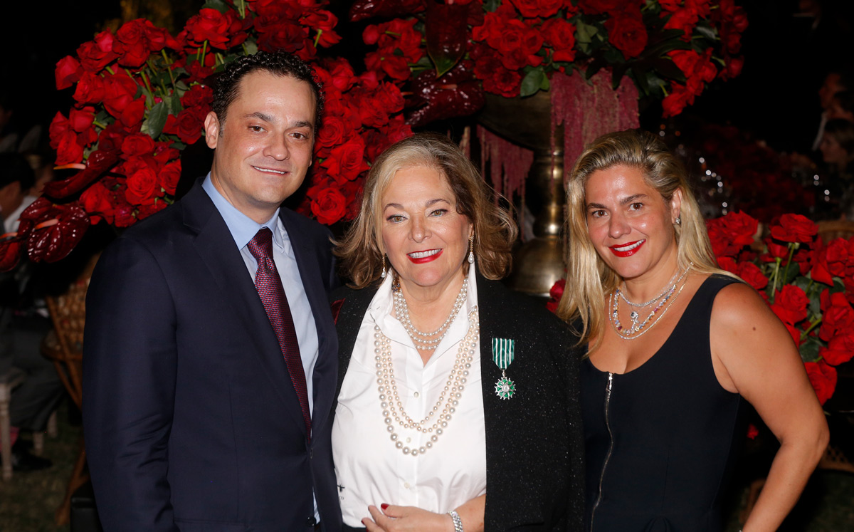 Federico Sada, Liliana Melo de Sada y Liliana Sada / Foto: Daniel Saldívar