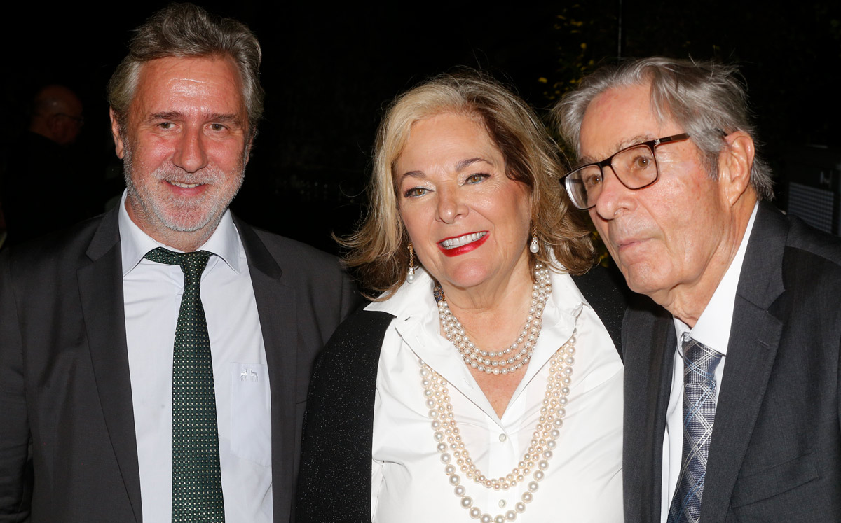Guillaume Pierre, Liliana Melo de Sada y Roberto Melo / Foto: Daniel Saldívar