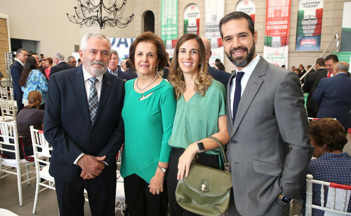 Íñigo, Maritere, Edurne y Eduardo
