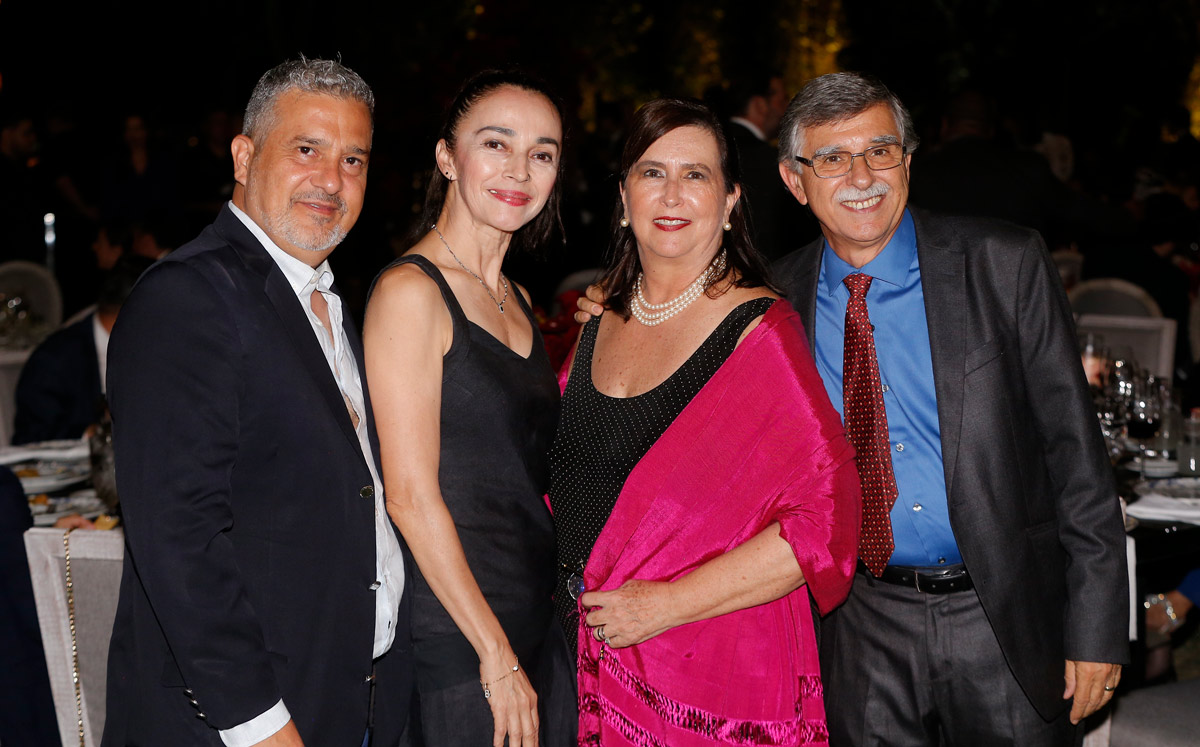 Jaime Sierra, Brisa Escobedo, Rosa María González y Carlos Dávila / Foto: Daniel Saldívar