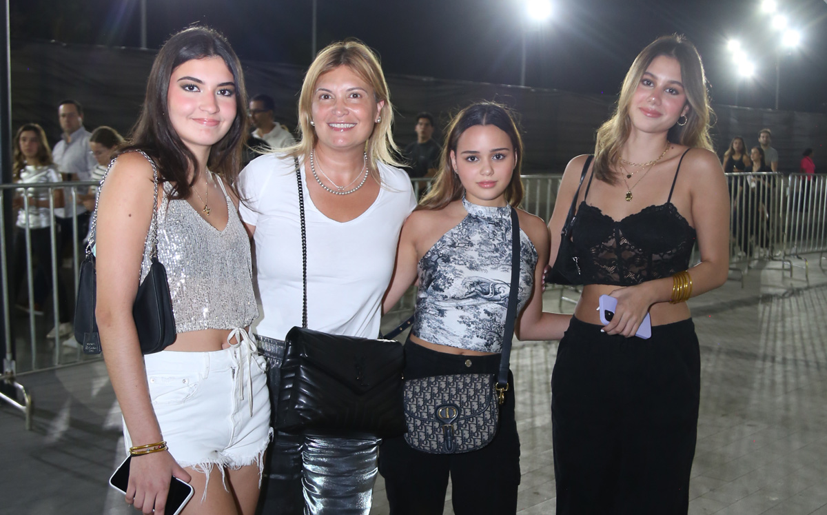 Marian Garza, María Pérez, Carolina Decrescenzo y Alexa Visconti / Foto: Roberto Alvarado