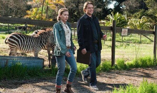 Matt Damon y su escena íntima con Scarlett Johansson (Foto: Getty)