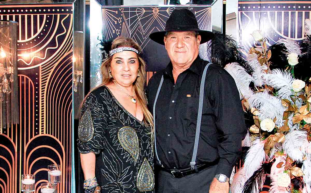 ILIANA MOSES Y HUMBERTO DE LA FUENTE presentes en el cumpleaños de Susana Manzur
