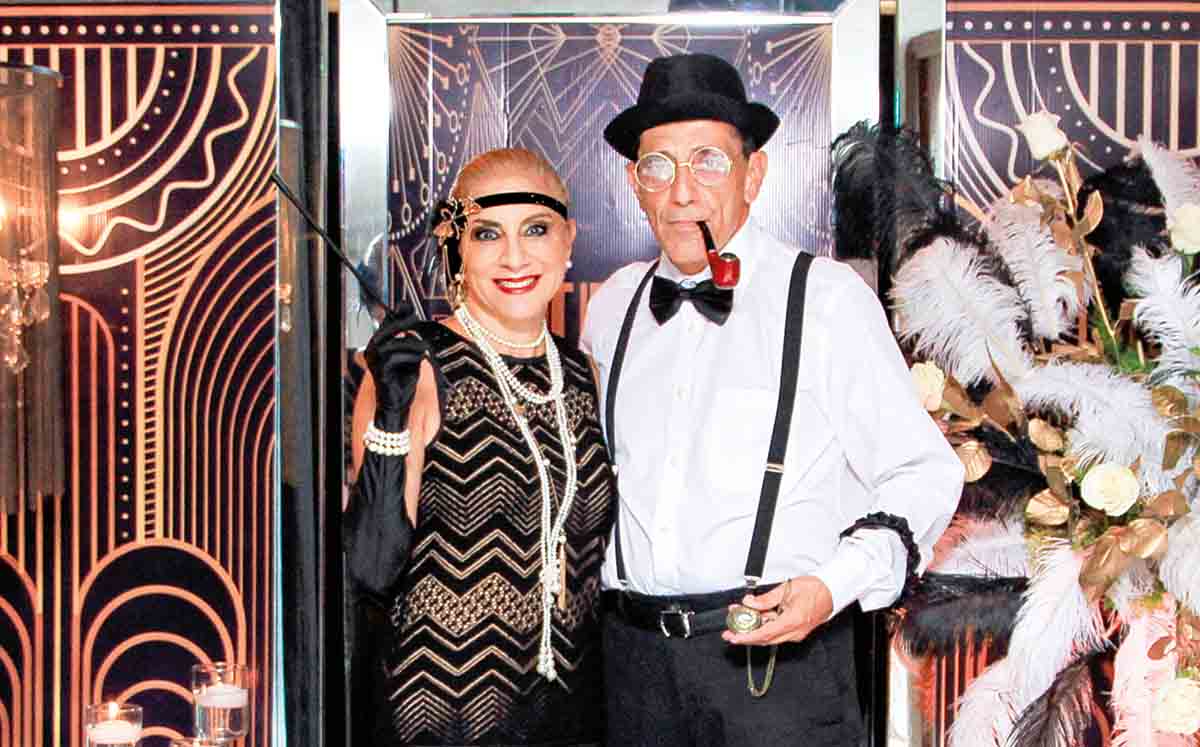 YOLANDA FERES Y CHARIN ABDO posaron con sus mejores outfits de Gran Gatsby