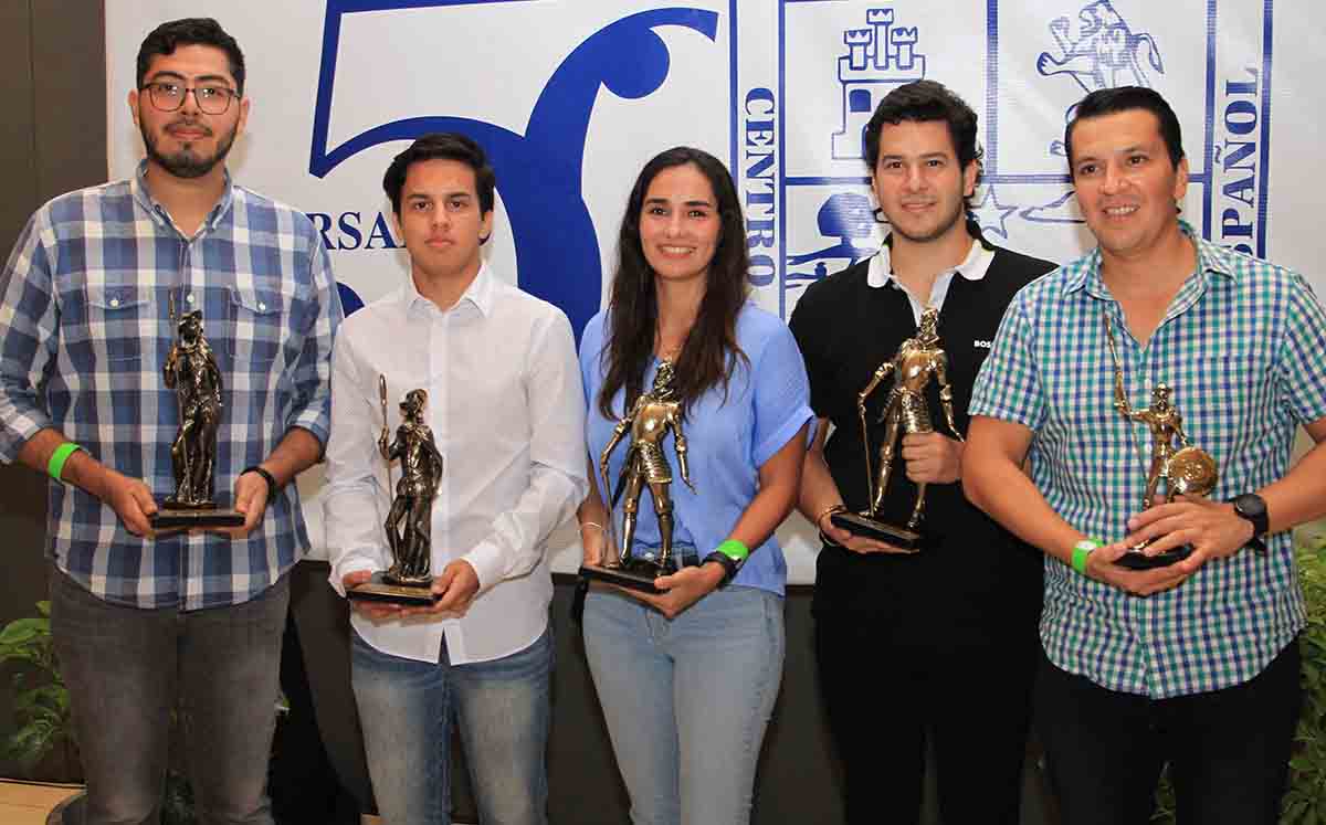 Ganadores del evento