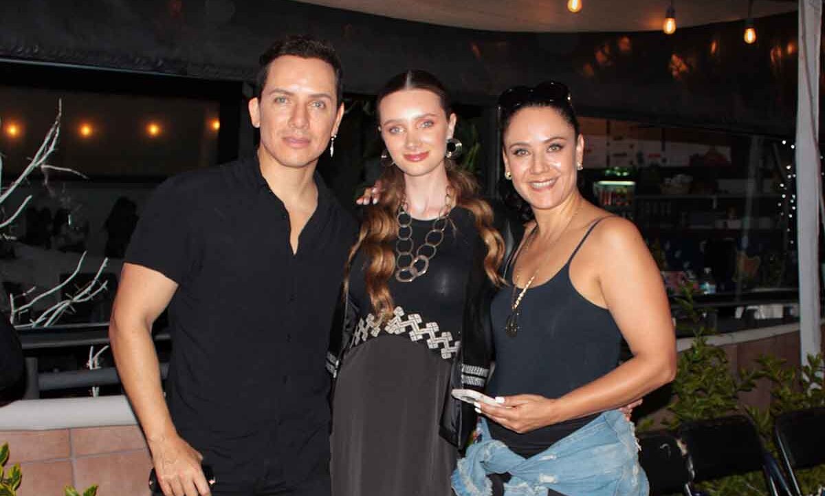 Jorge Maceda, Claudia Maceda y Teresa Arce