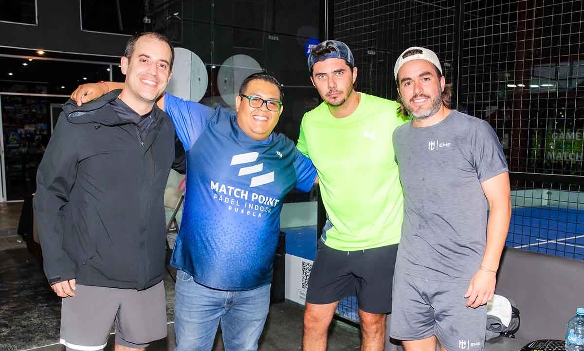 Fernando López, Bruno Morquecho, Rafa Salinas y José Manuel Ortega (Fotos: Manuel Salgado)