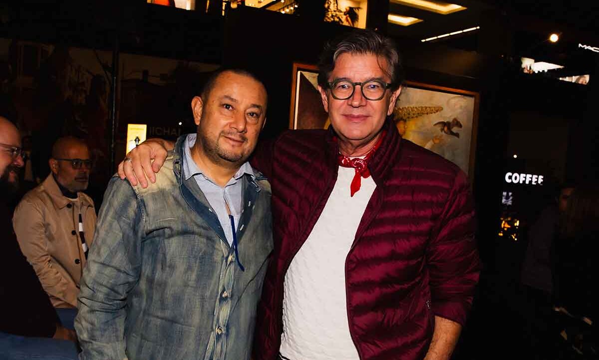 Ángel Bojalil y Robert Smith