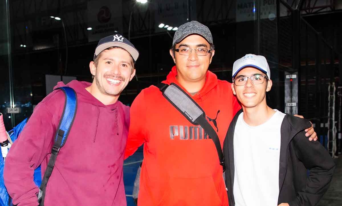Sebastián Pérez, Santiago Fernández y Demin Hermoso