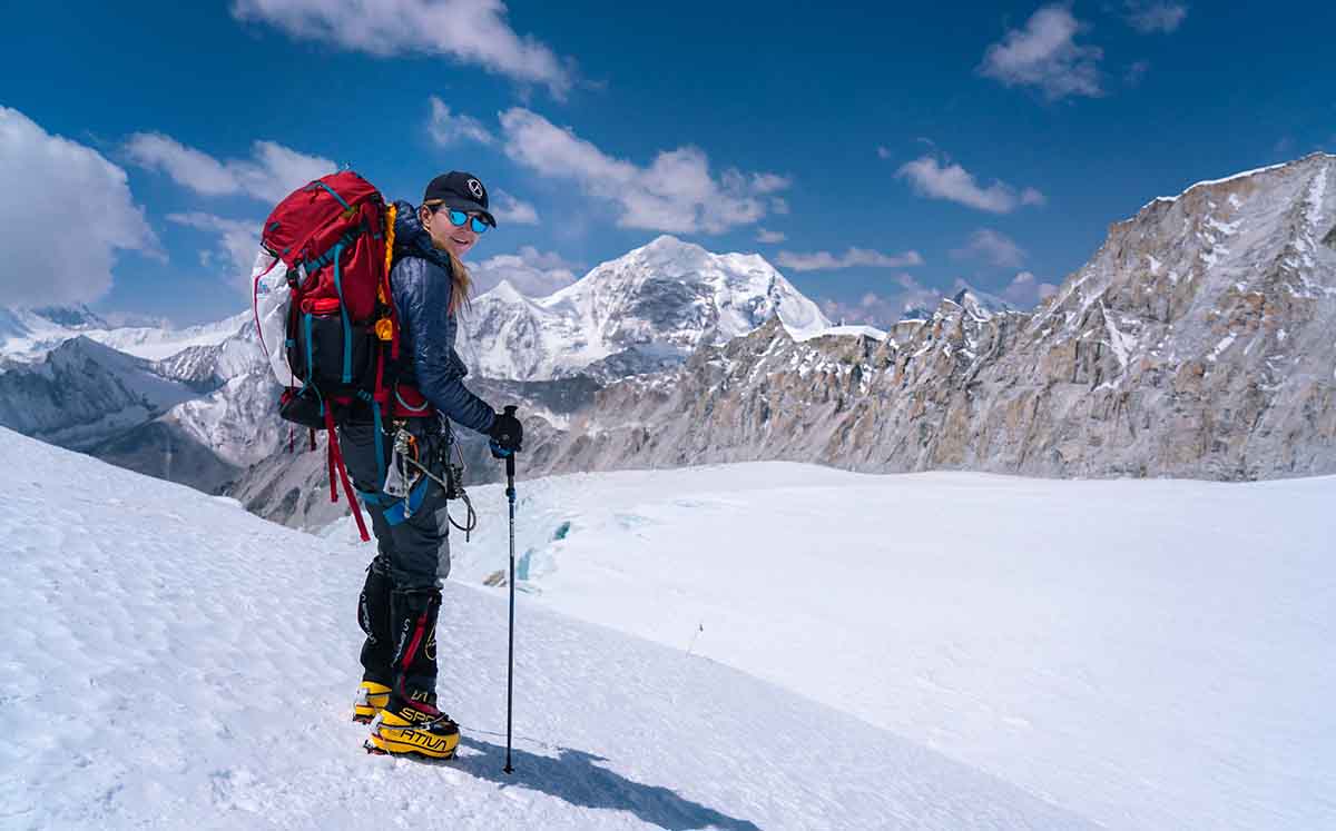 Viridiana Álvarez, la mejor alpinista mexicana