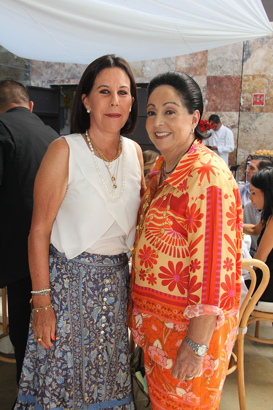 Adriana Suárez y Rocío Rodríguez.