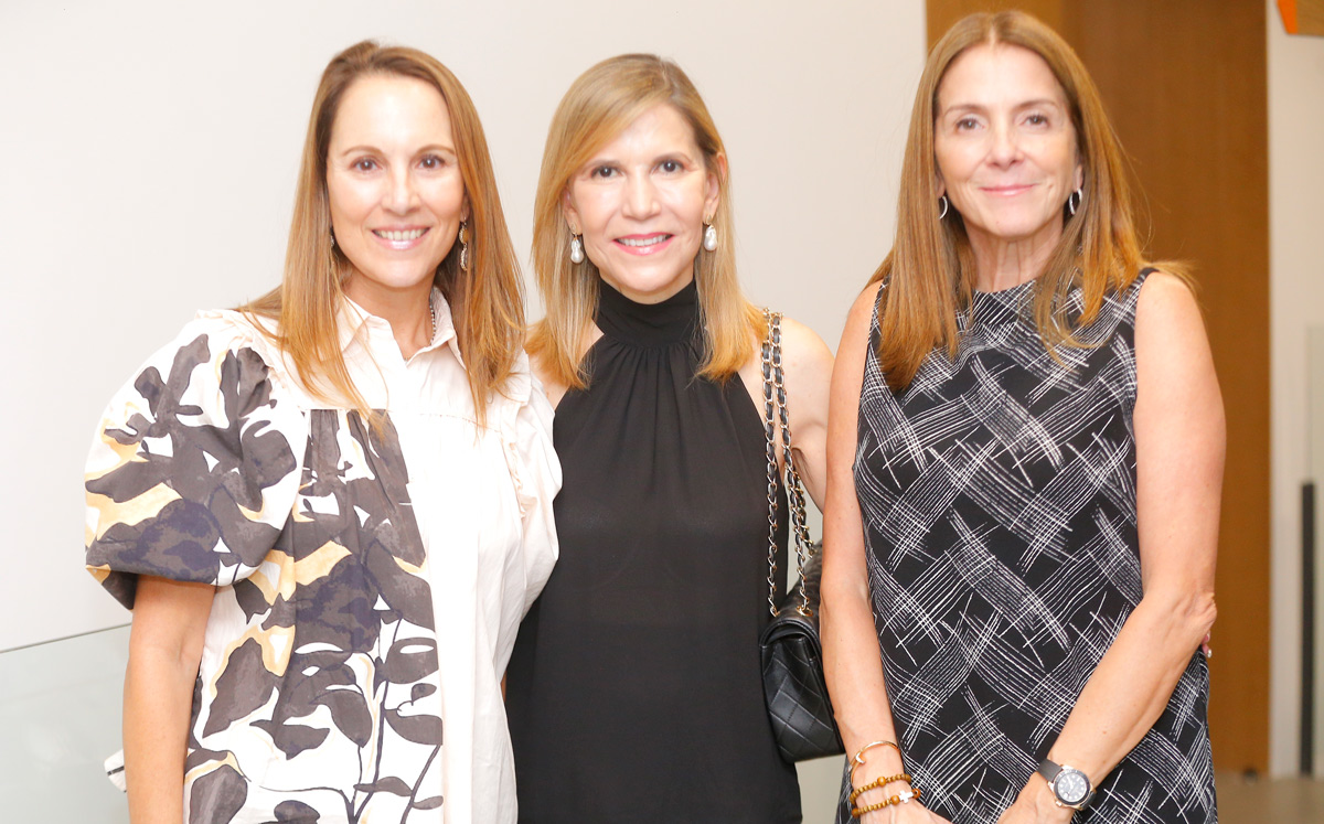 Ana Lorena Rodríguez, Cecilia Cantú y Marcela Lobeira / Foto: Daniel Saldívar