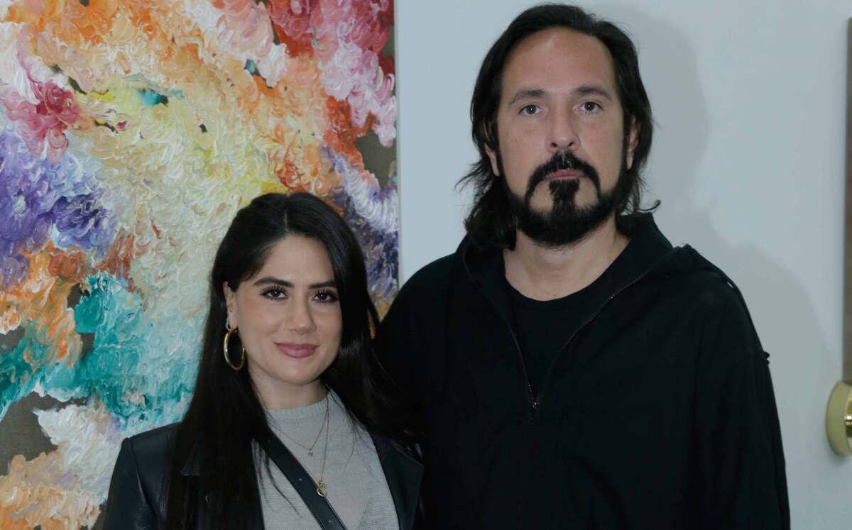 Catalina Cavazos y Eduardo López