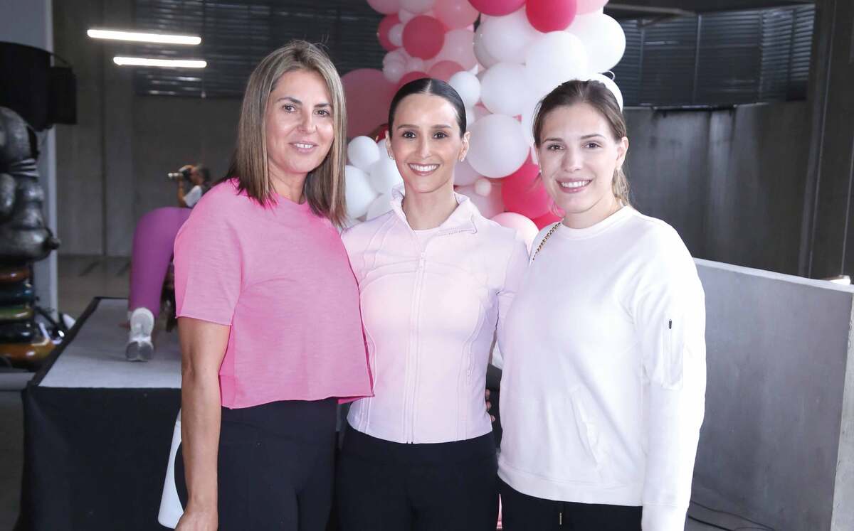 Cruz María Cantú, Gaby Beltrán de De la Garza y Adriana Farías. Fotos: Roberto Alvarado
