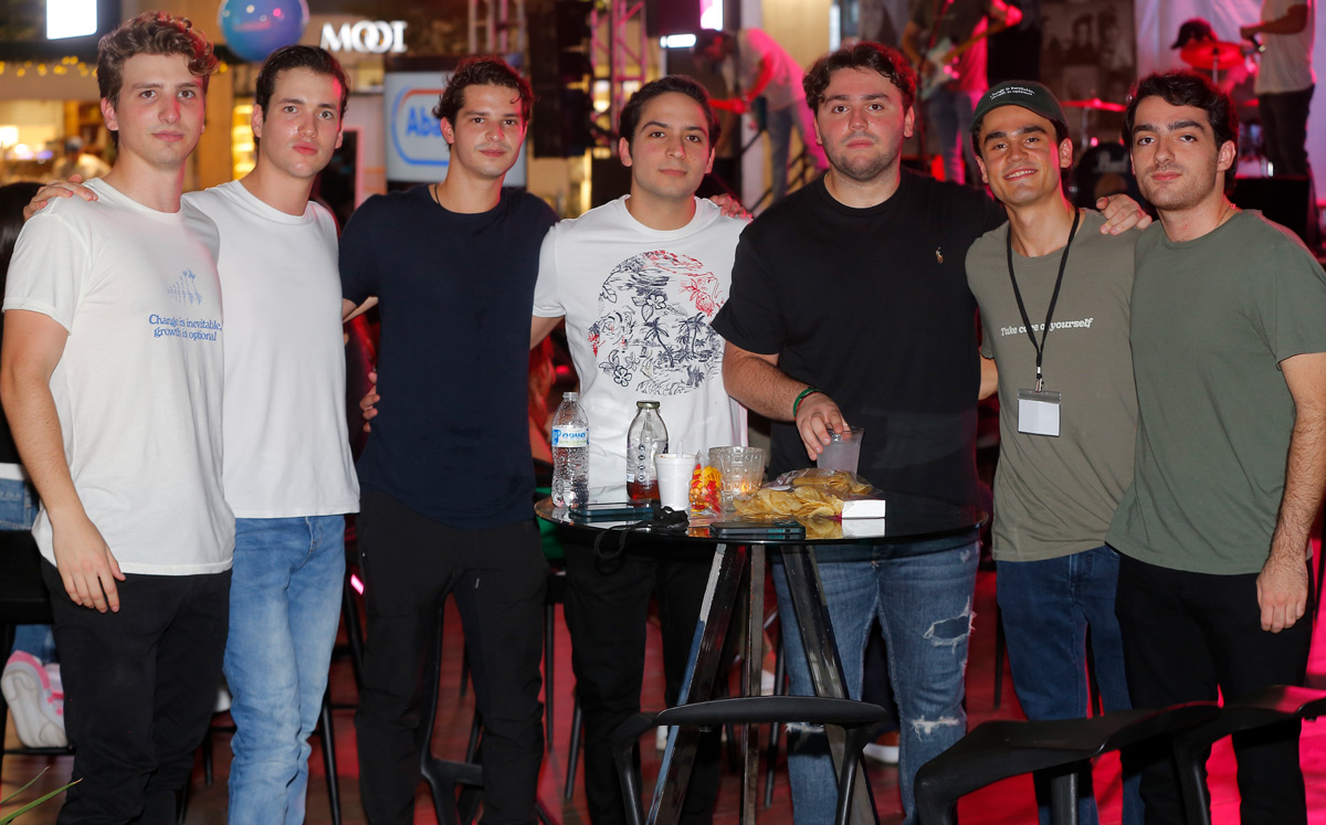David Belden, Johan Backhoff, Gabriel Doddoli, Maximiliano Salinas, Federico Martínez, Diego Cantú y Emilio González / Foto: Daniel Saldívar