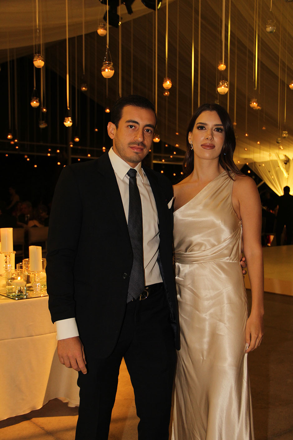 Enrique de Anda y Lucía Godoy.