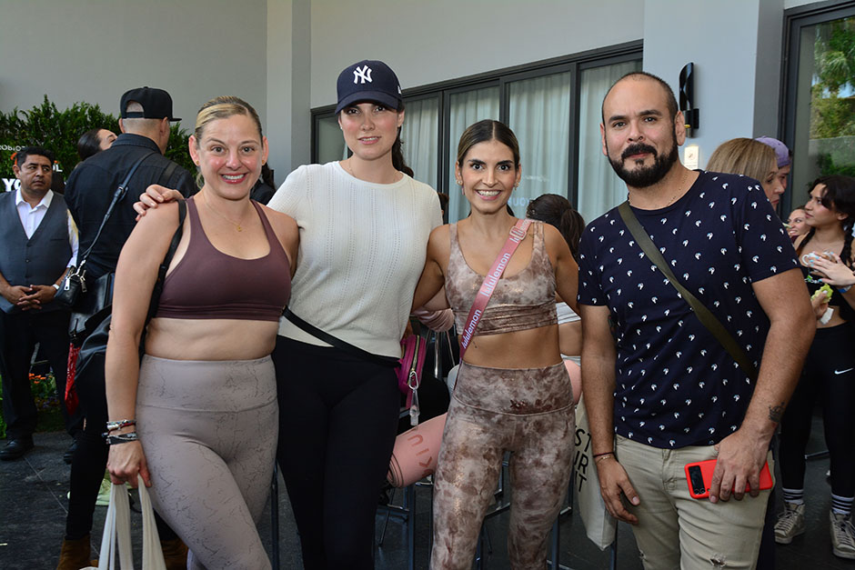 Gina Pérez Poiré, Mariana Velázquez, Lily Robles y Ángel Juárez