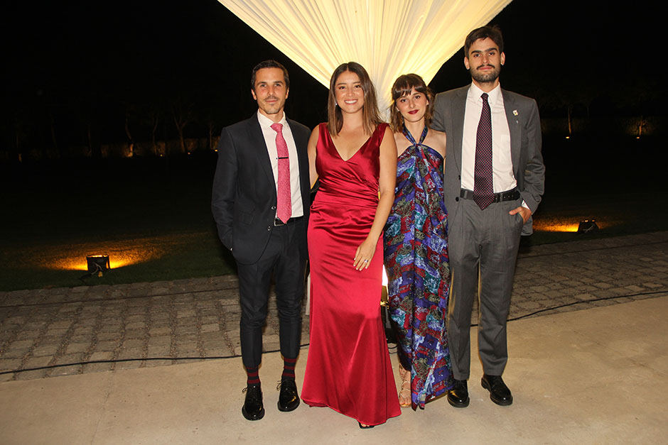 Iván Miranda, Renata Zurita, Nicole Panas y Álvaro Ibáñez.