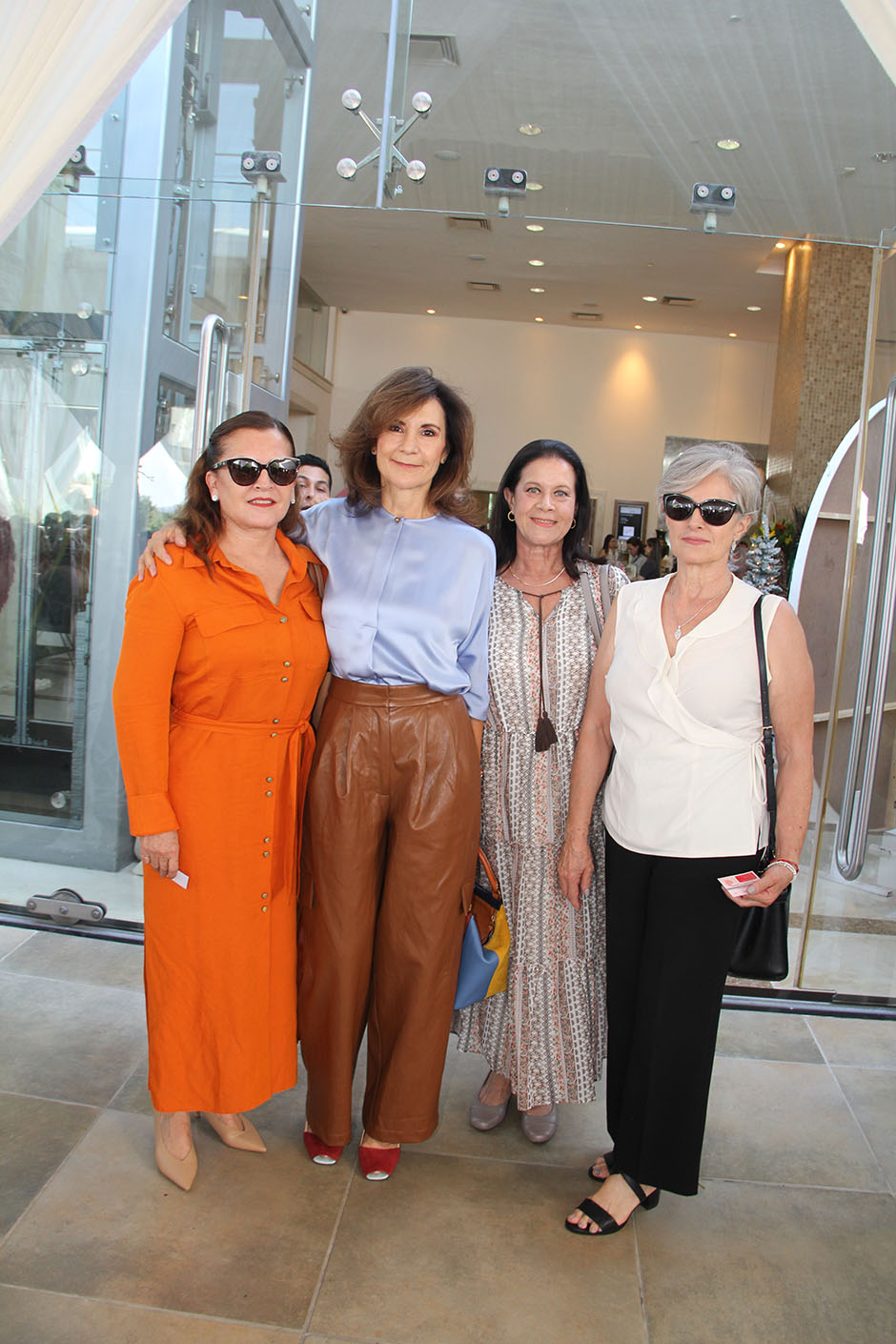 Lorena Covarrubias, Cecilia Alzaga, Lupita Durán y Marcela de Alba.Ale Roux