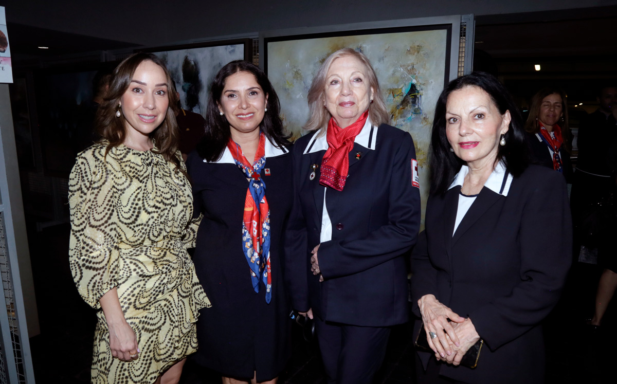 Marilú García de Colosio, Mónica Díaz de Zambrano, Güera Belden y Alejandra Ibarra / Foto: Omar Valdez