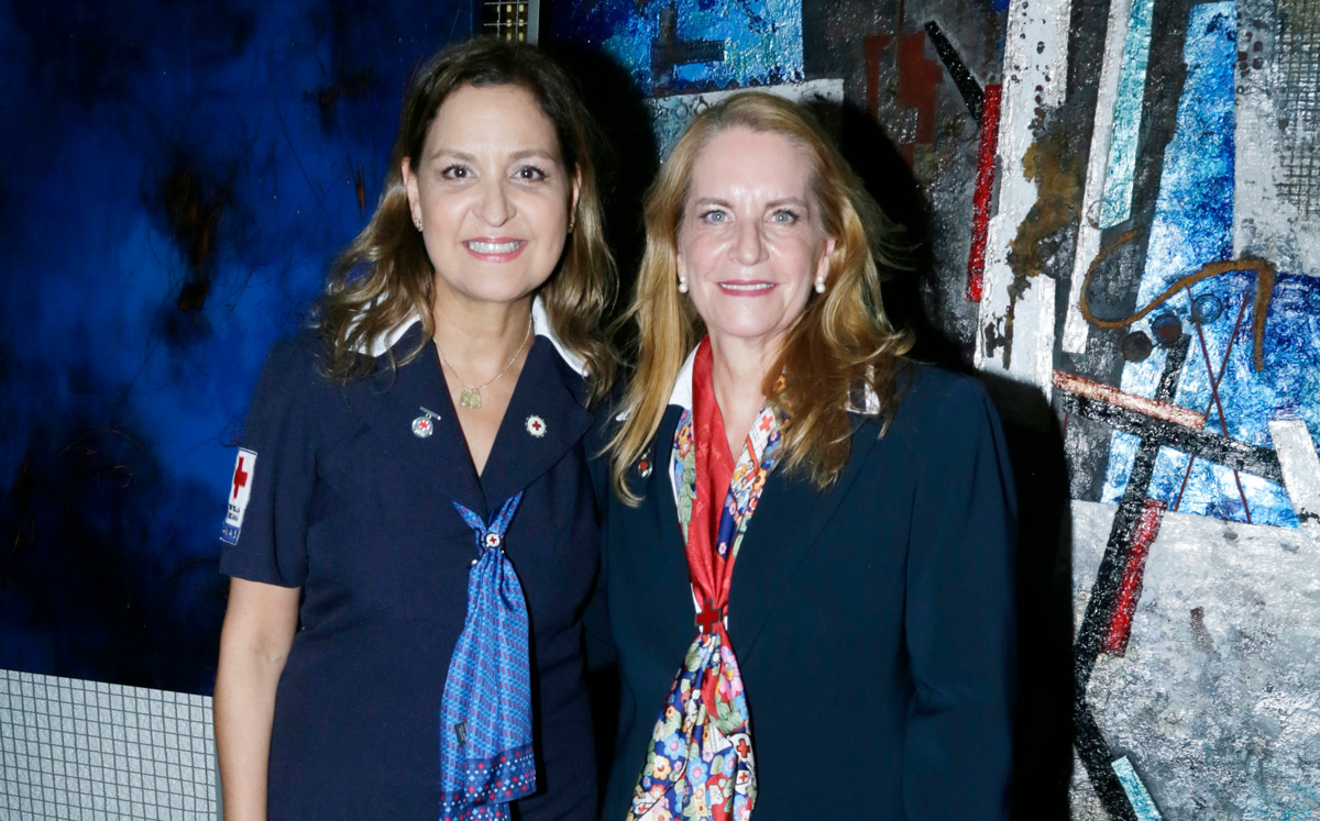 Nelva Ramírez de Garza y Mary Carmen Herrera de De la Torre / Foto: Omar Valdez