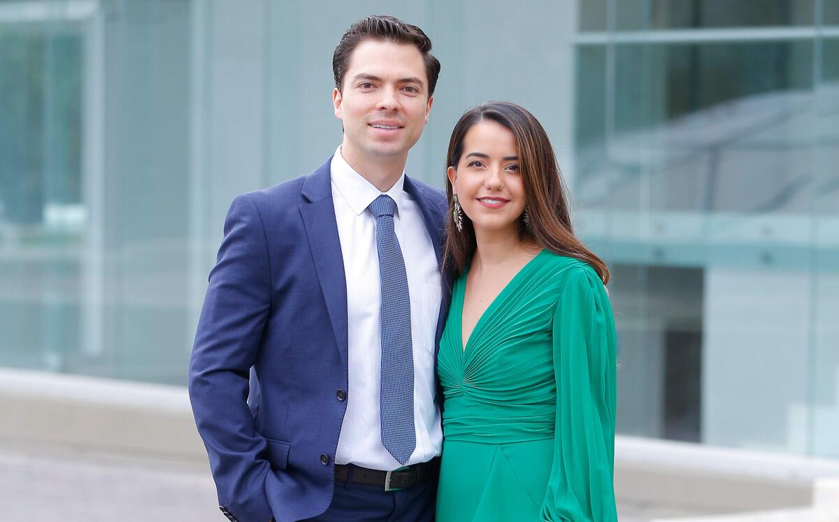 Rafael Fernández y Mariana Castro