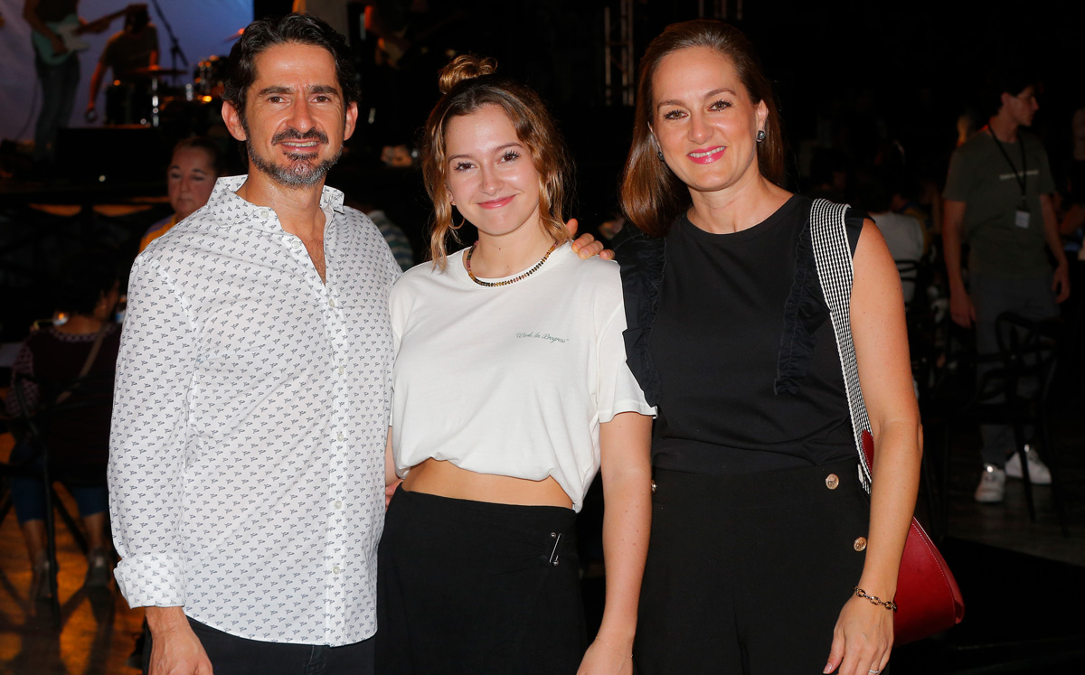 Rafael Páez, Ana Paula Páez y Mónica De la Garza / Foto: Daniel Saldívar