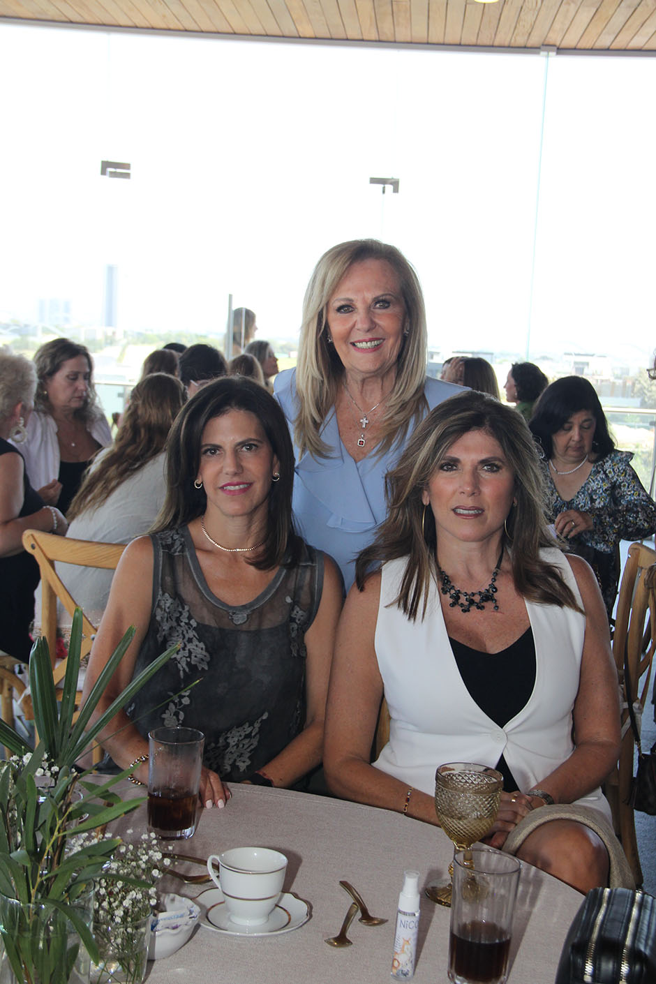 Reysis Kirschner, Lilia Salame y Laura Almada.