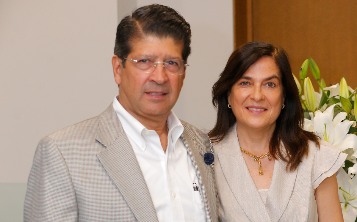 Román Páez y Miriam Espinosa / Foto: Daniel Saldívar
