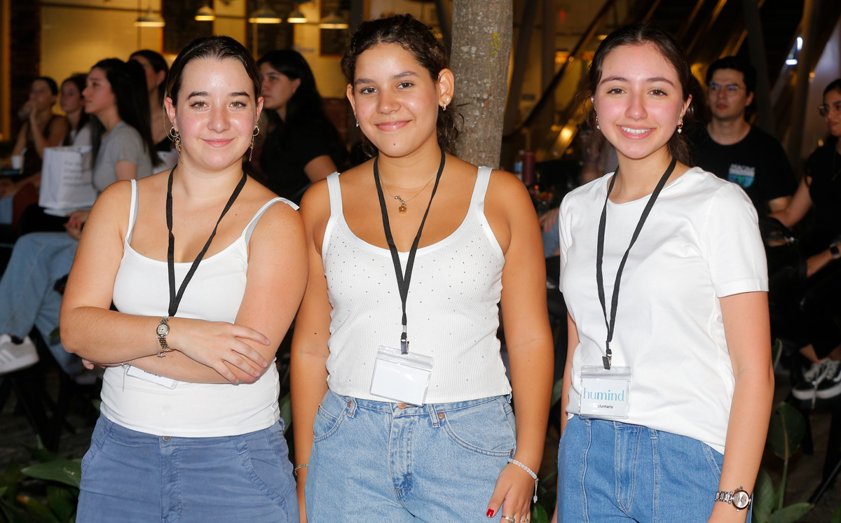 Vanina Aldape, Verónica Vargas y Valentina Fernández / Foto: Daniel Saldívar
