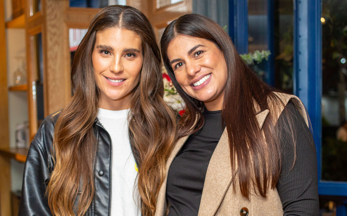 Daniela Cordero y Tania Lizardo