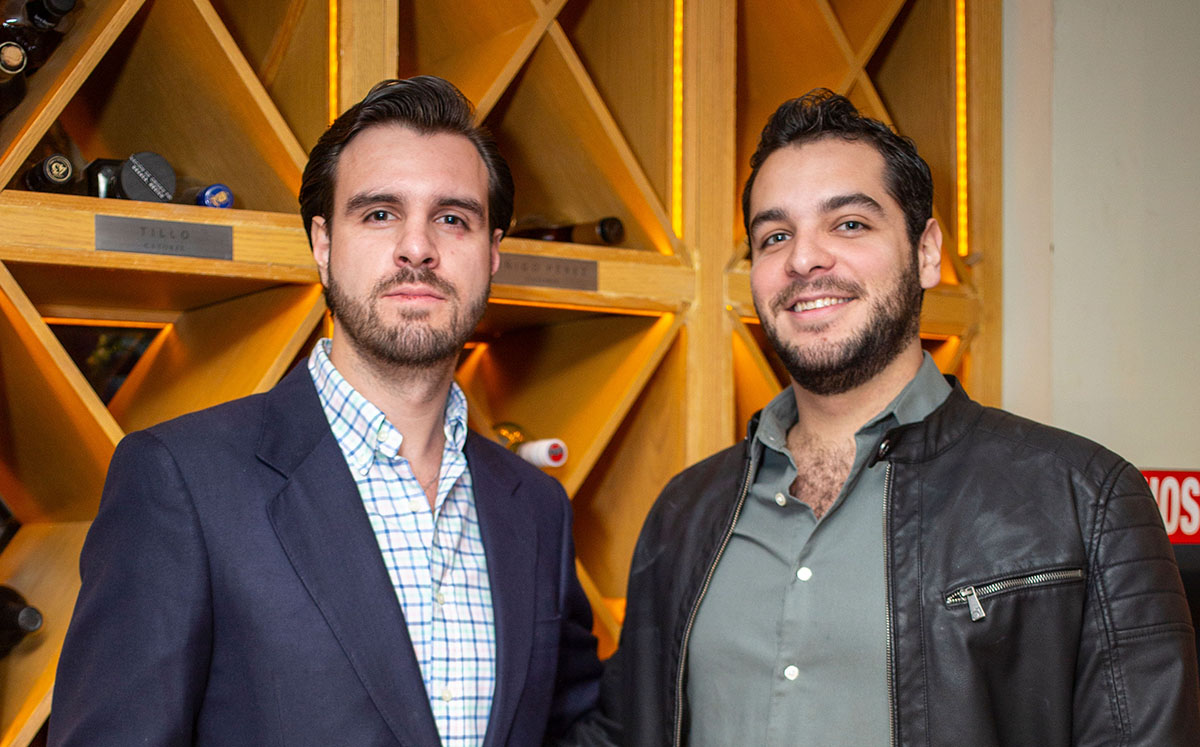 Iker Santinelli y Rodrigo Castelazo