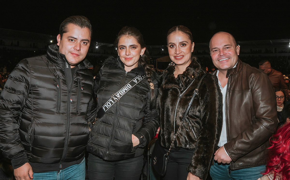 Roberto Martínez, Casandra del Rio, Brenda Martínez y Juan Carlos Álvarez