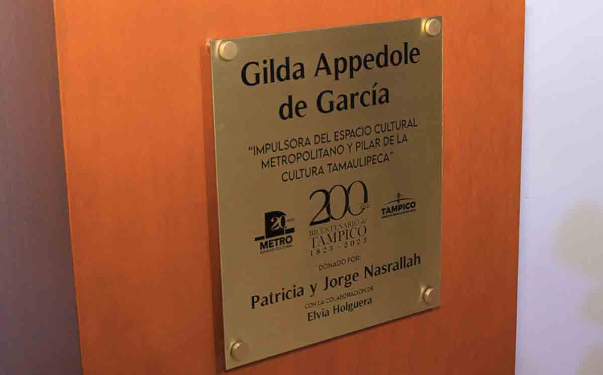 En reconocimiento a Gilda Appedole