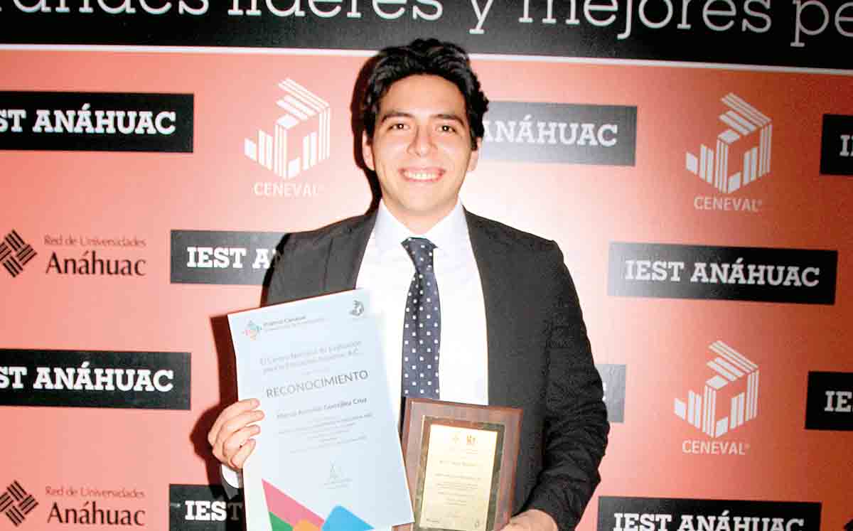 MARCO ANTONIO GONZÁLEZ fue uno de los galardonados
